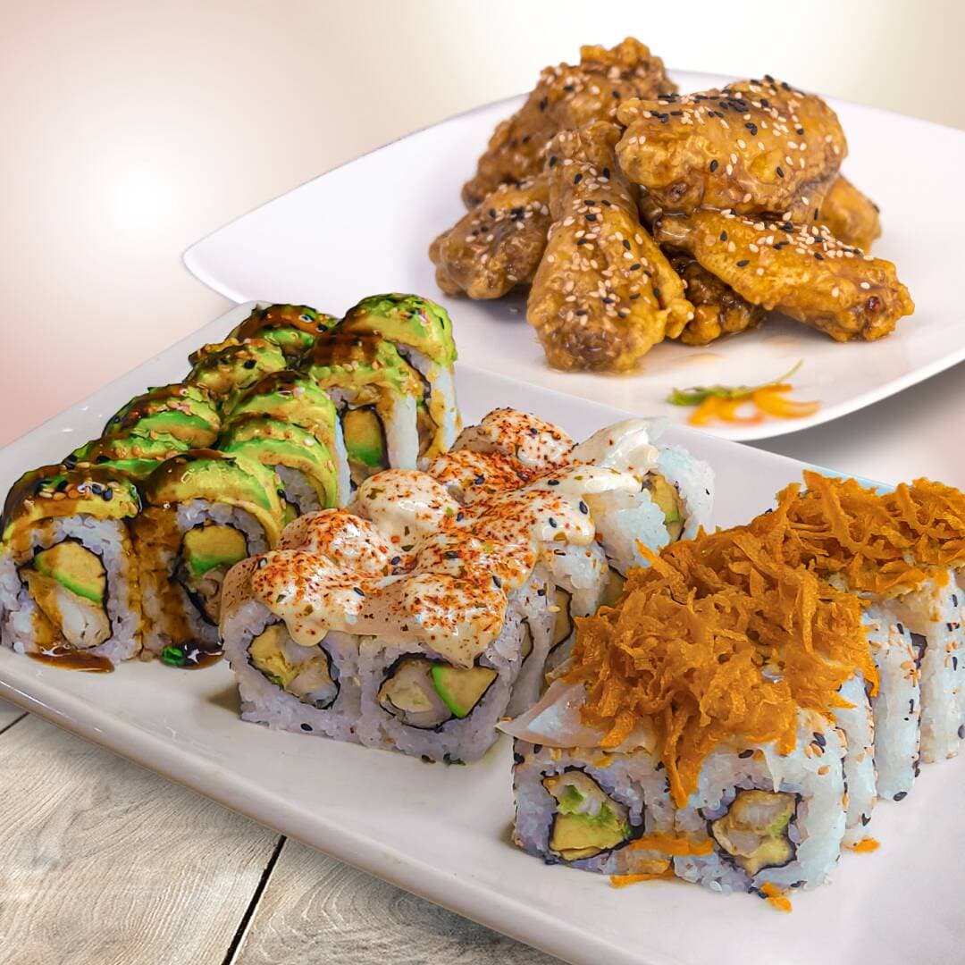 30 Makis ¡Gratis 4 alitas!