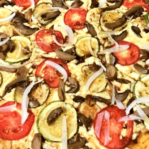 Pizza vegetariana italiana