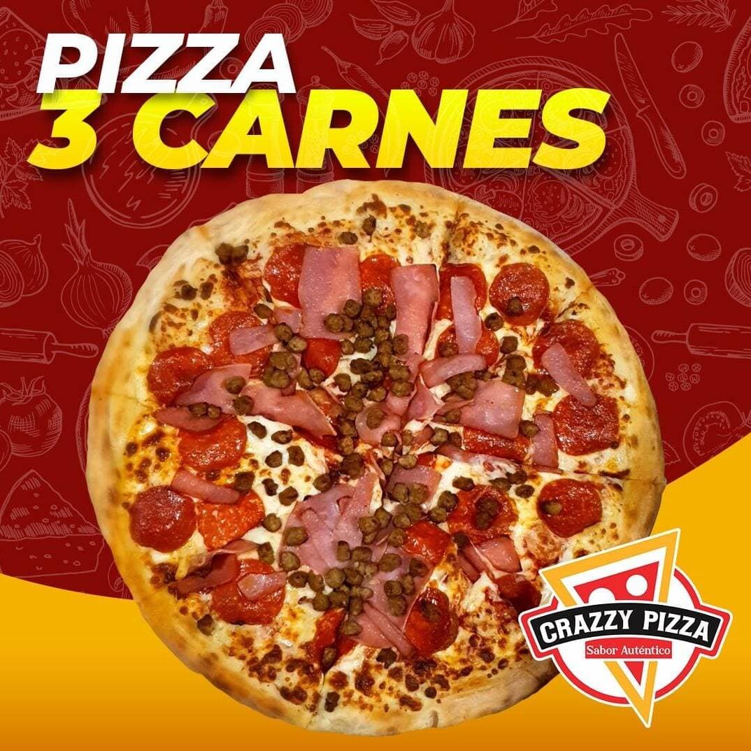 Pizza 3 Carnes