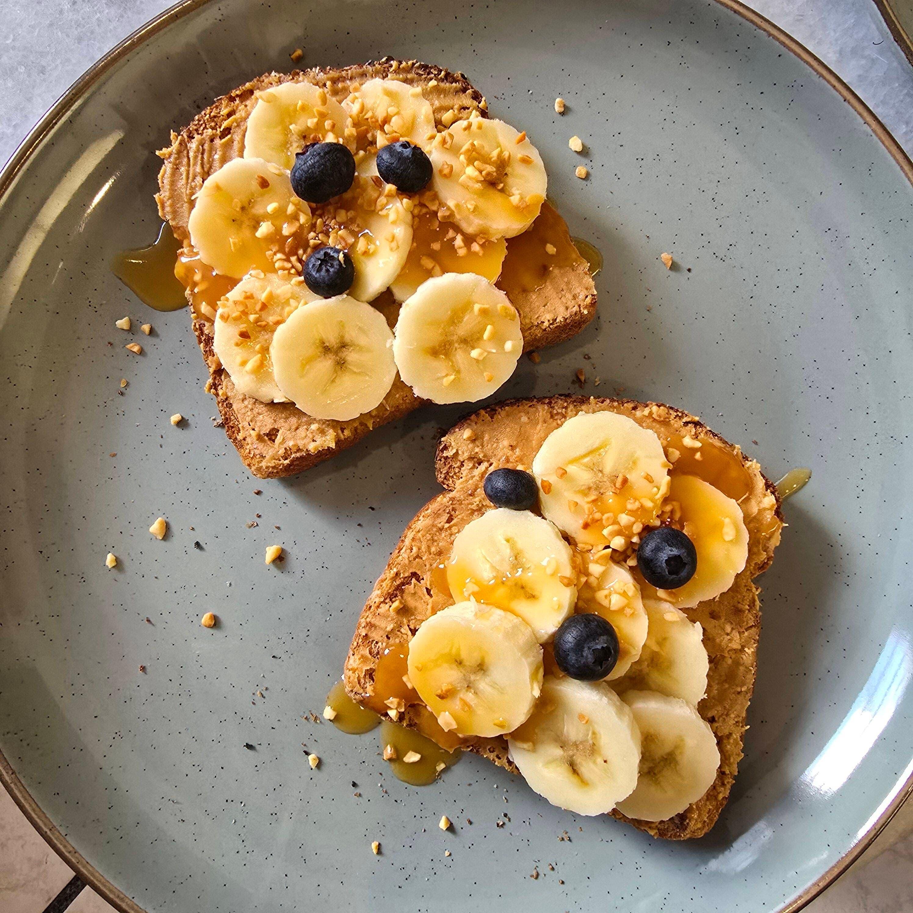 Toast Plátano Maní