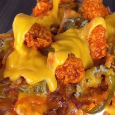 Nachos con Boneless