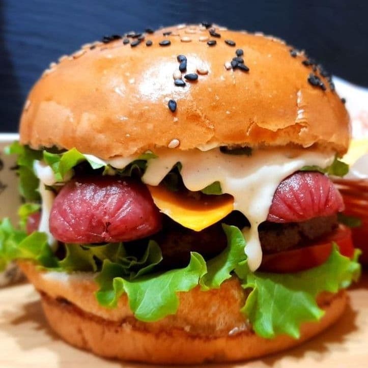 Hamburguesa Parrillera Pachos
