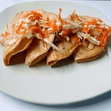 Orden 4 Tacos Dorados Relleno de Papa