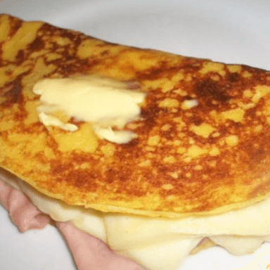Cachapas de Jamón y Queso