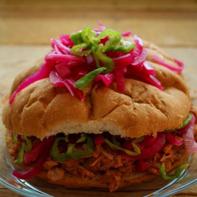 Torta de Cochinita Pibil