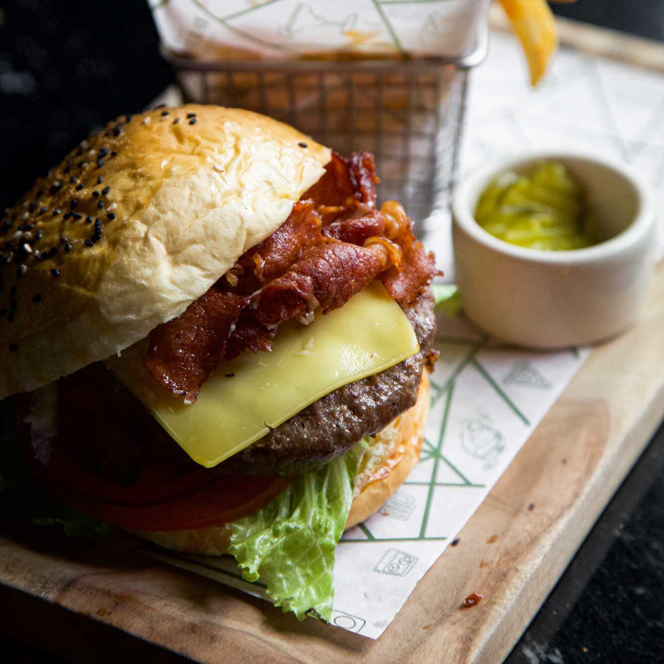 Hamburguesa The Mexicana