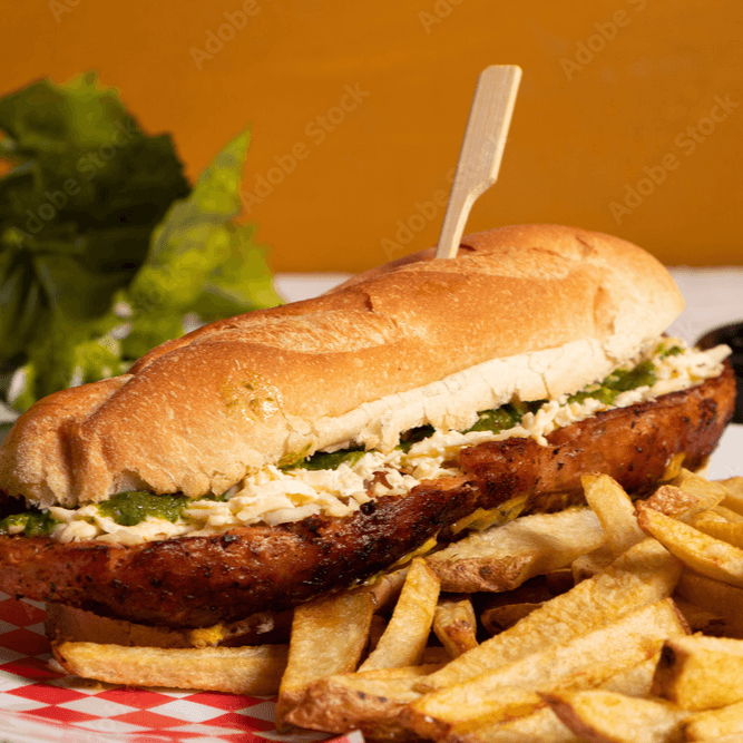 Torta de Arrachera