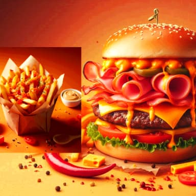 Combo Hot Buffalo y Papas