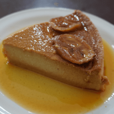 Flan de Platano
