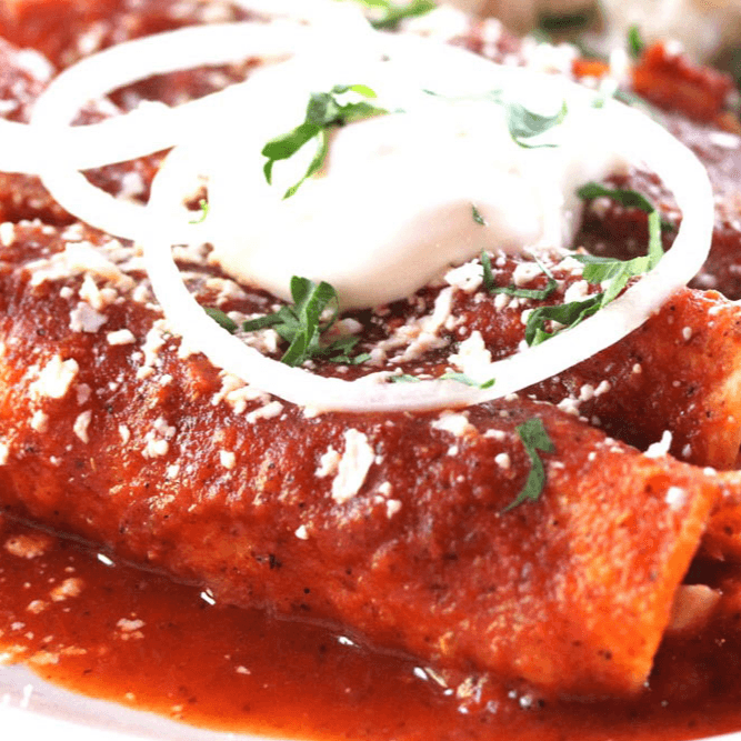 Enchiladas rojas DiDi