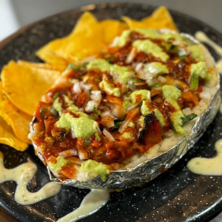 Papa Rellena de Árabe