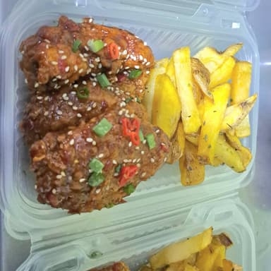 Alitas BBQ Picante 6 UNIDADES