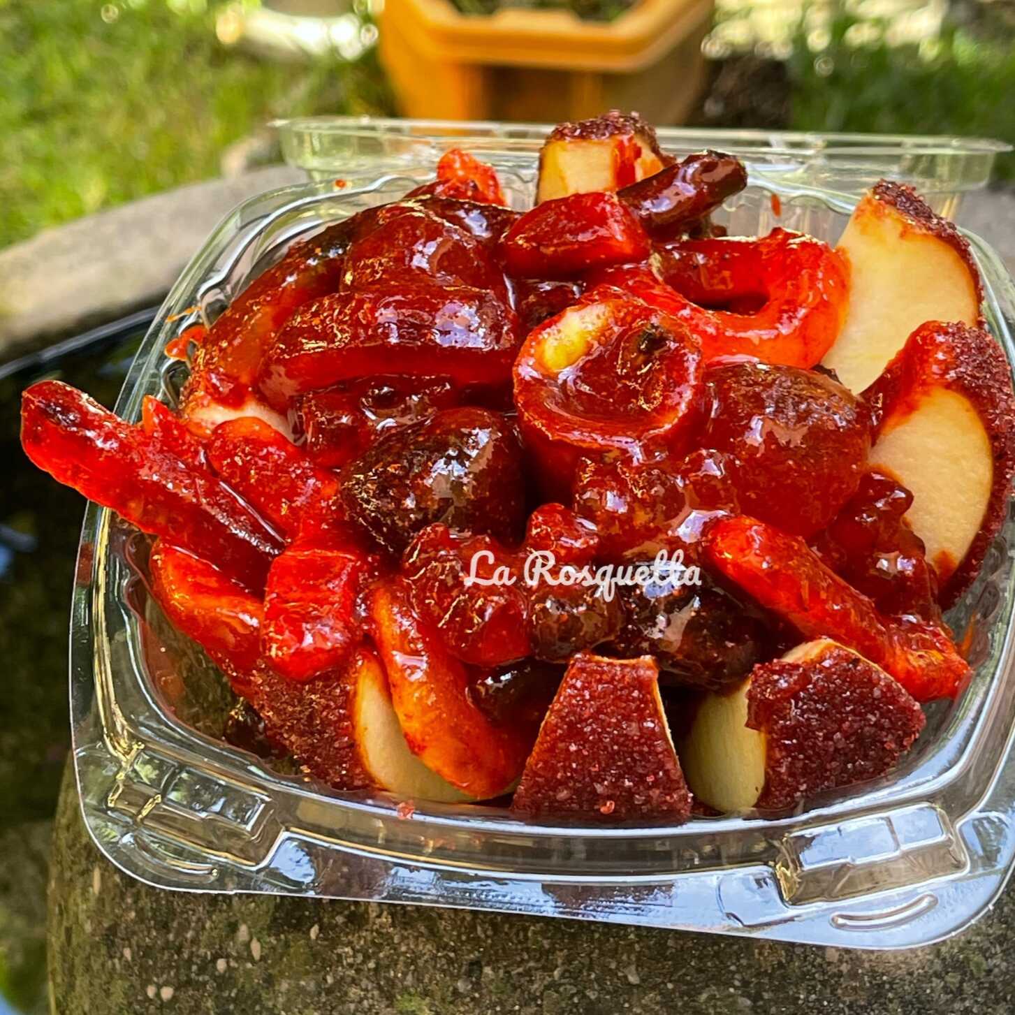 Manzana de Gomitas Ahogadas