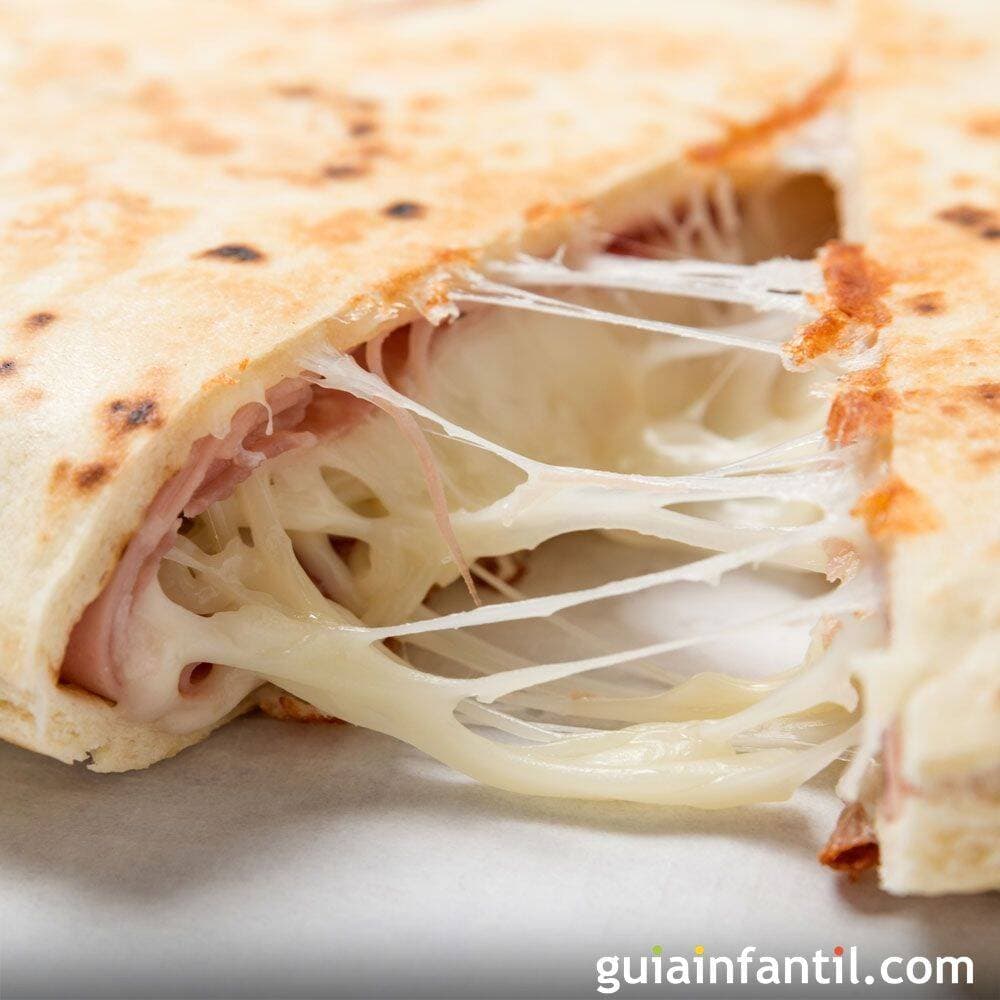 Quesadillas con Jamon