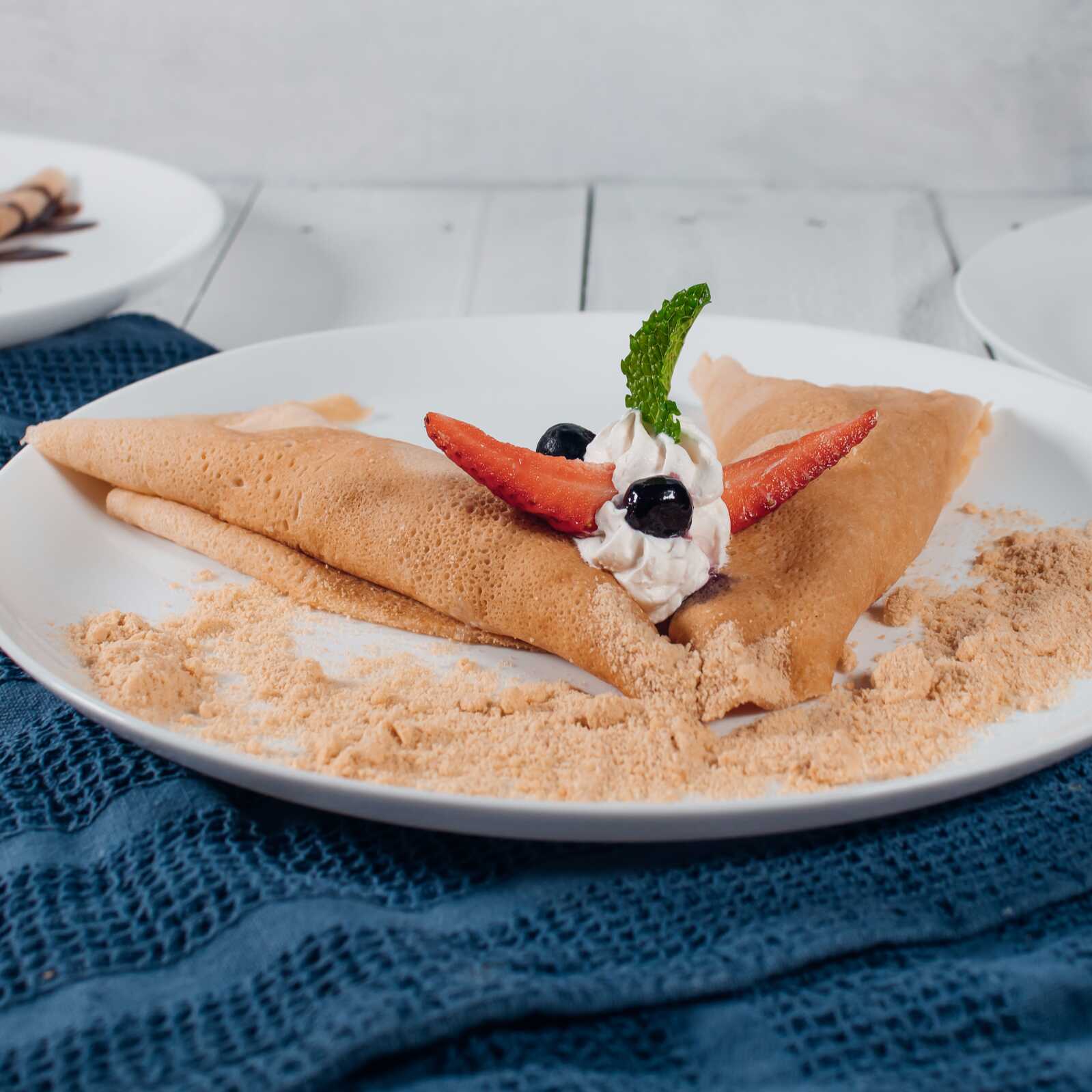 Crepa Pie de Limón & Fresas