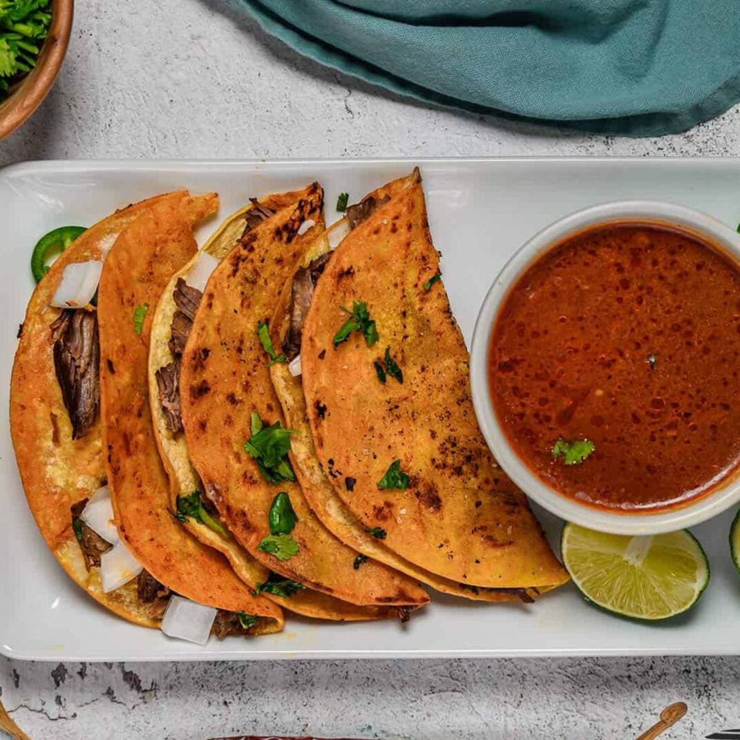 3 Tacos de Birria