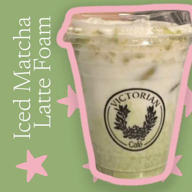 ICED MATCHA LATTE FOAM 14OZ