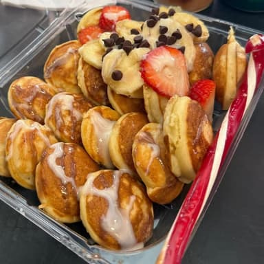 40 Mini Hot Cakes con NUTELLA