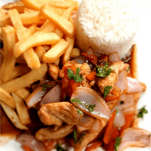 Pollo Saltado