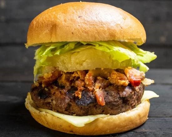 Hamburguesa Hawaiana