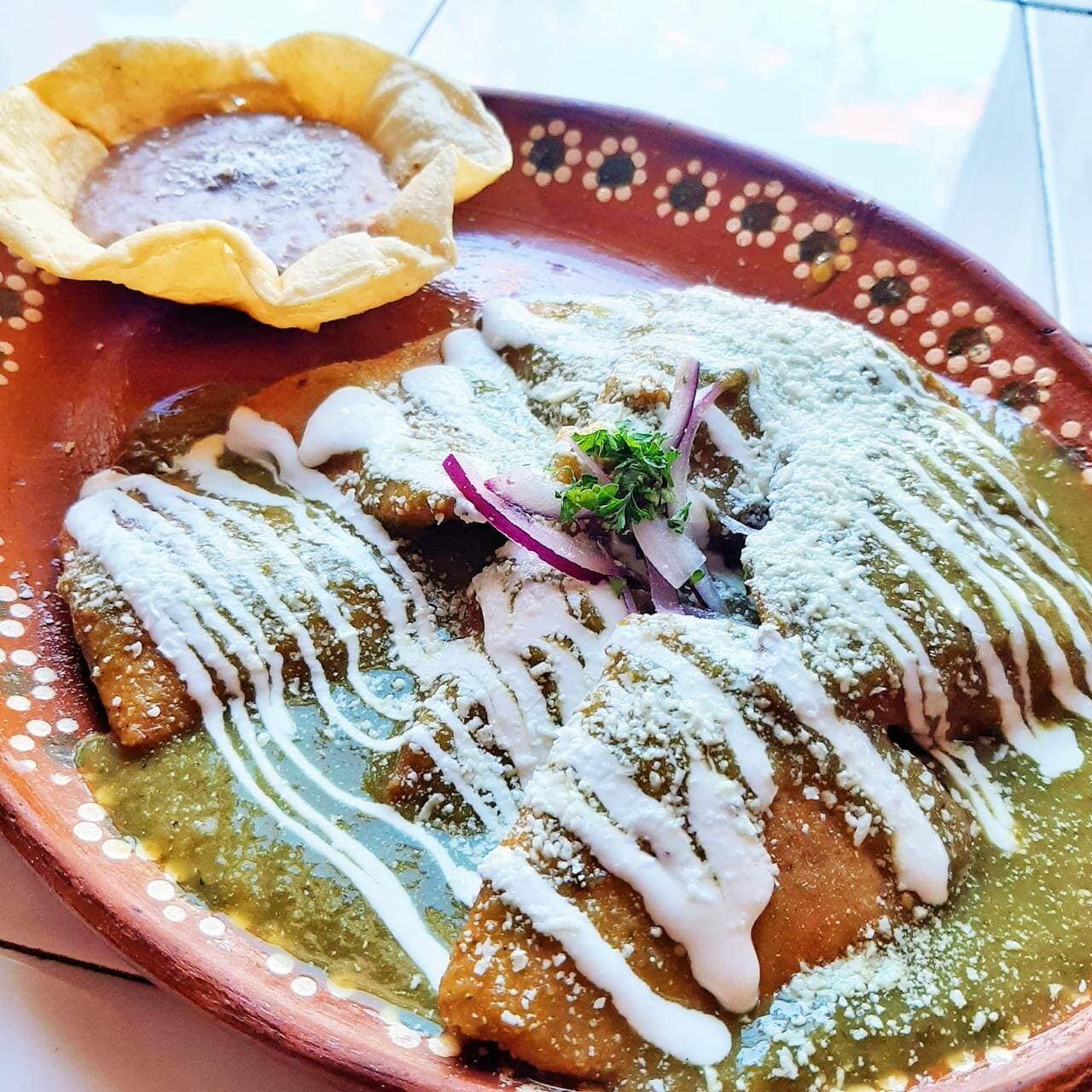 Chilaquiles Rellenos