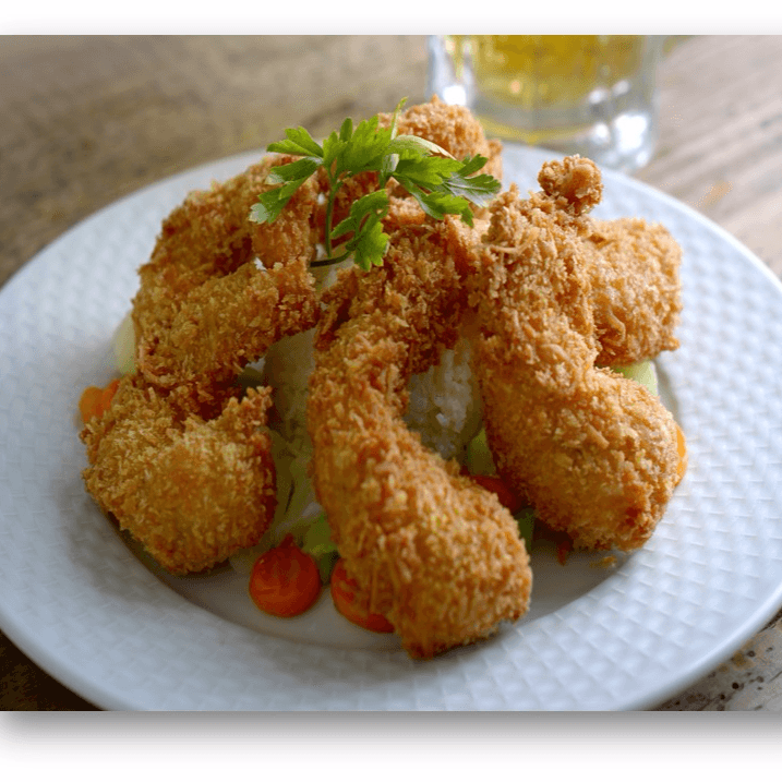 Camarones al Coco