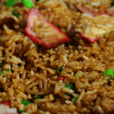 Arroz con Carne de Res Medio