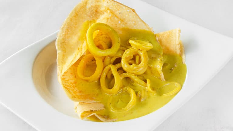 Calamares al Curry