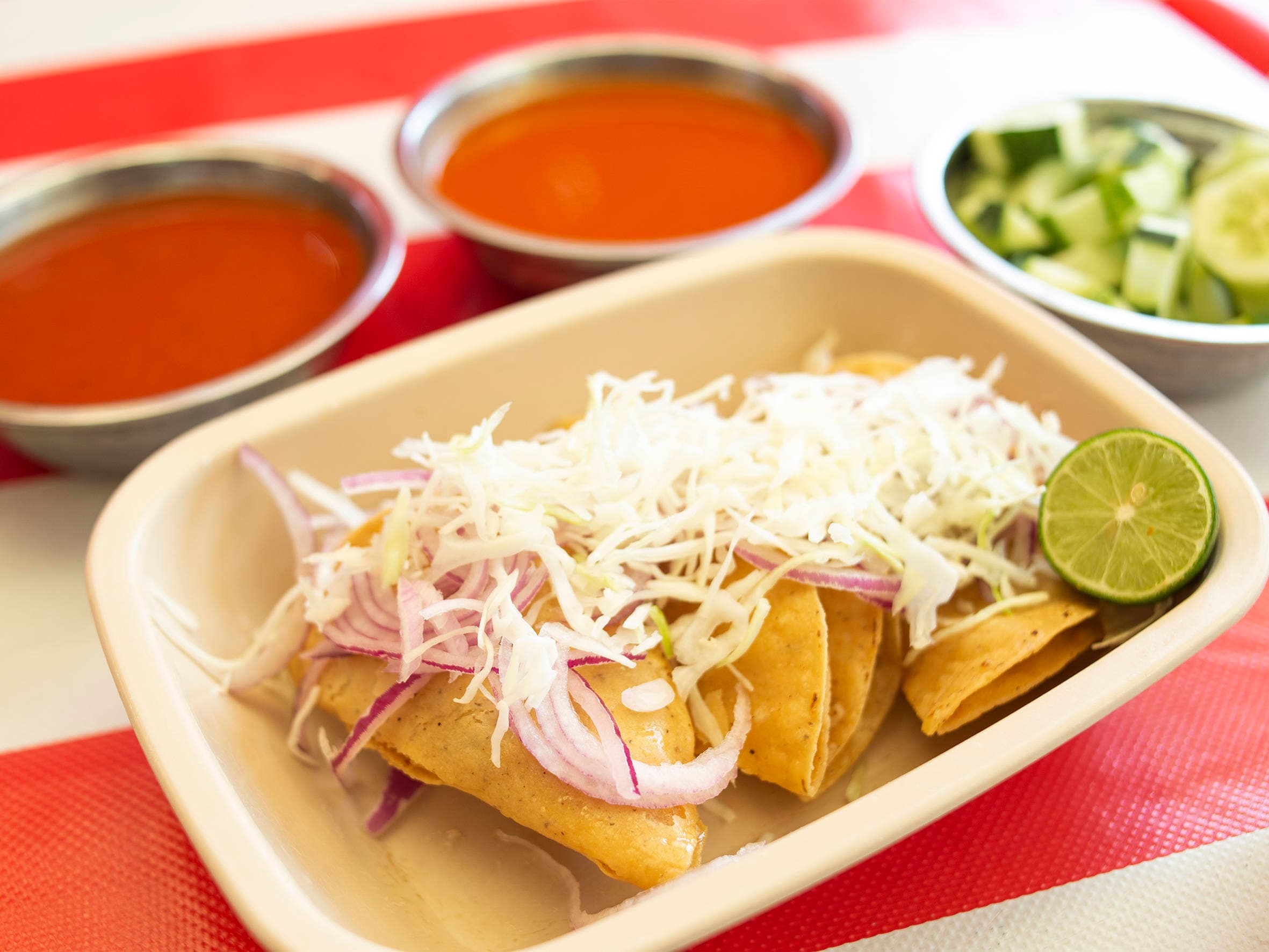Taco Dorado de Papa