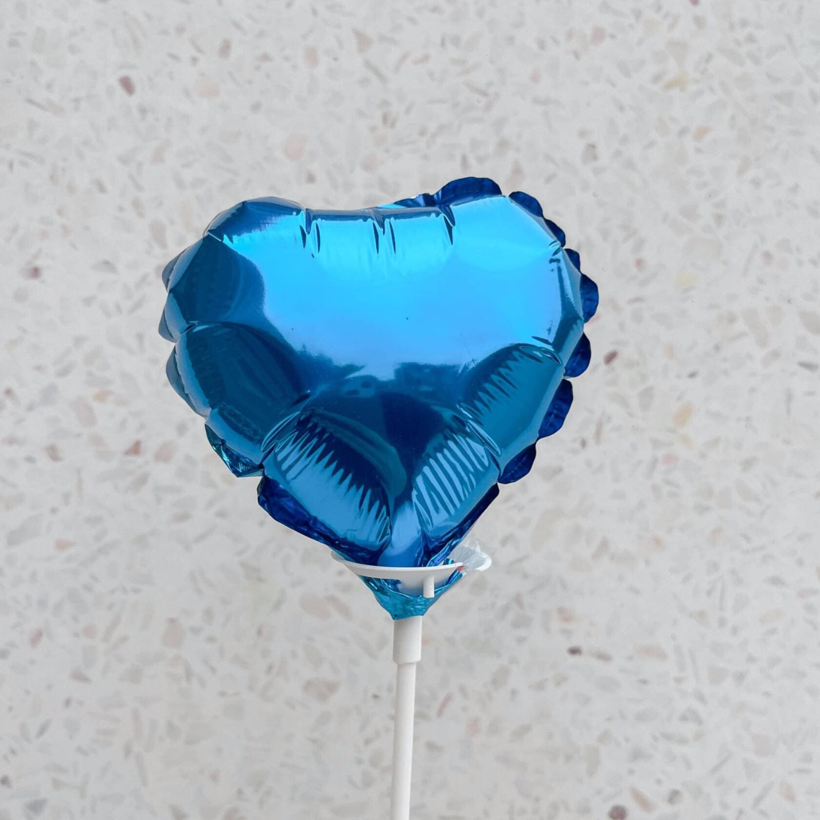 Globo Corazón Azul
