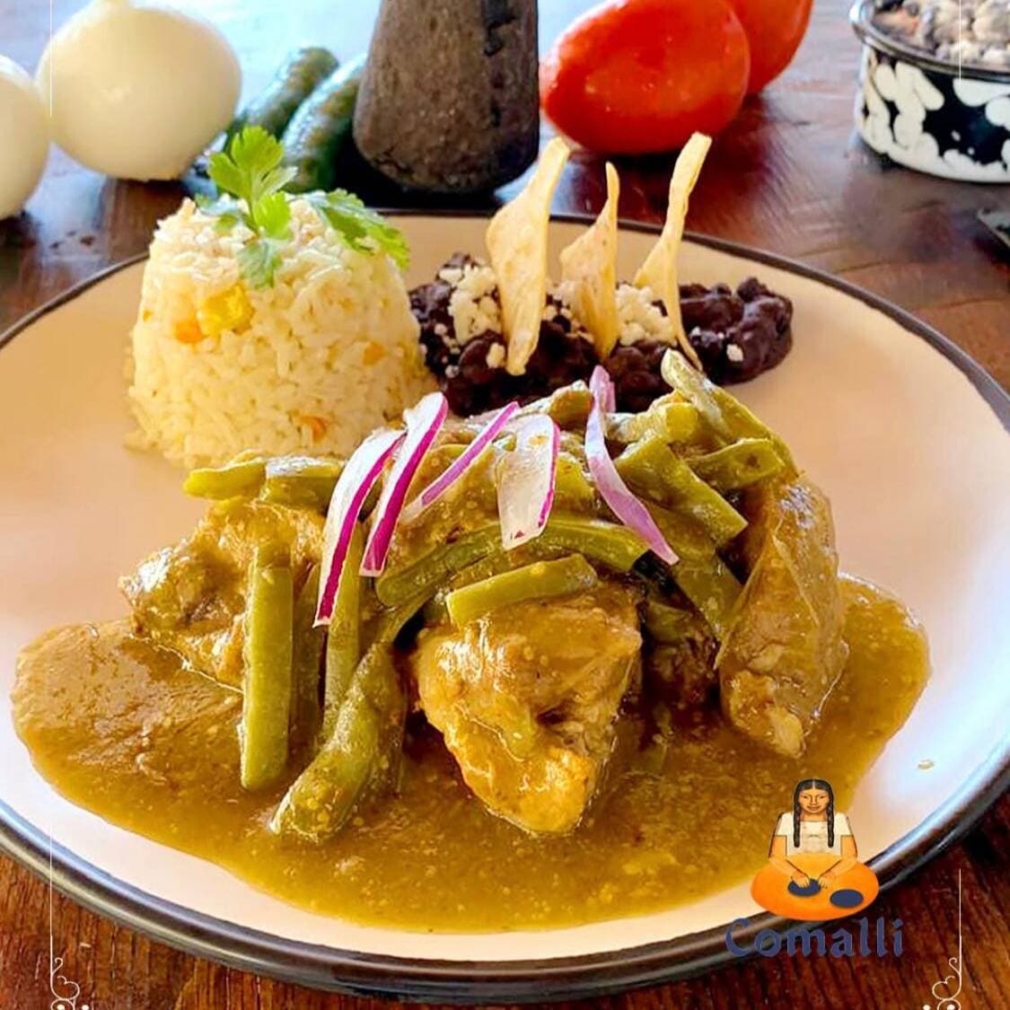COSTILLITAS EN SALSA VERDE CON NOPALES
