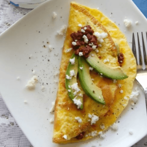 Omelet Chorizo