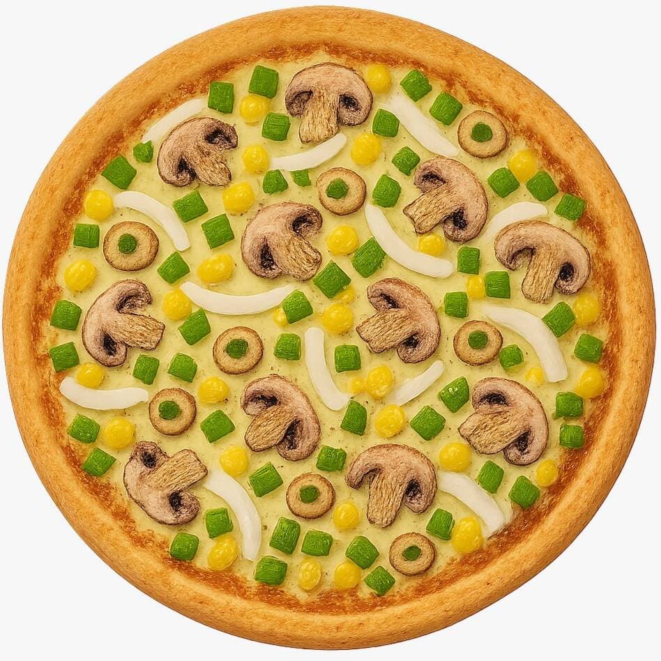 Pizza Vegetariana – ¡Tú eliges el tamaño!
