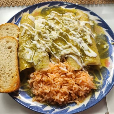 Enchiladas Verdes