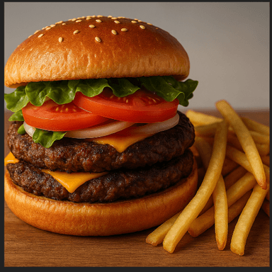 Hamburguesa Doble
