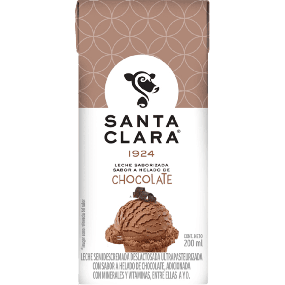 LECHE CHOCOLATE SANTA CLARA 200 ML