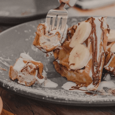 Pancakes  Nutella y Plátano