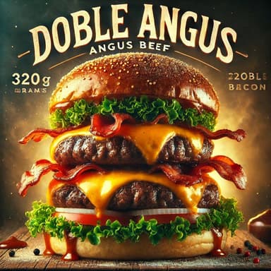 COMBO HAMBURGUESA DOBLE ANGUS
