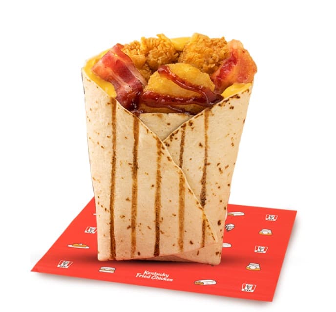 Mega Chicken Burrito BBQ