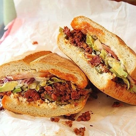 Lonche de Chorizo