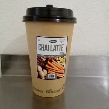 Chai latte vaso 472ml para preparar en agua calien