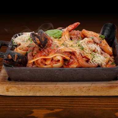 Pasta Frutti Di Mare Al Forno