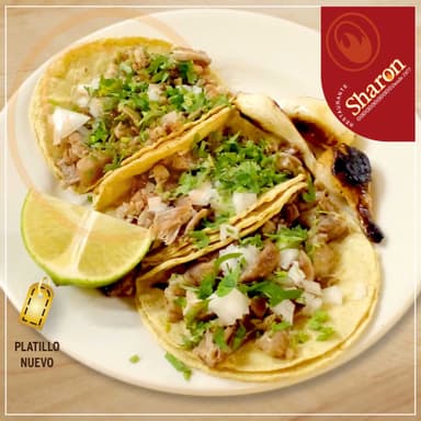 Tacos de Cabeza de Cerdo