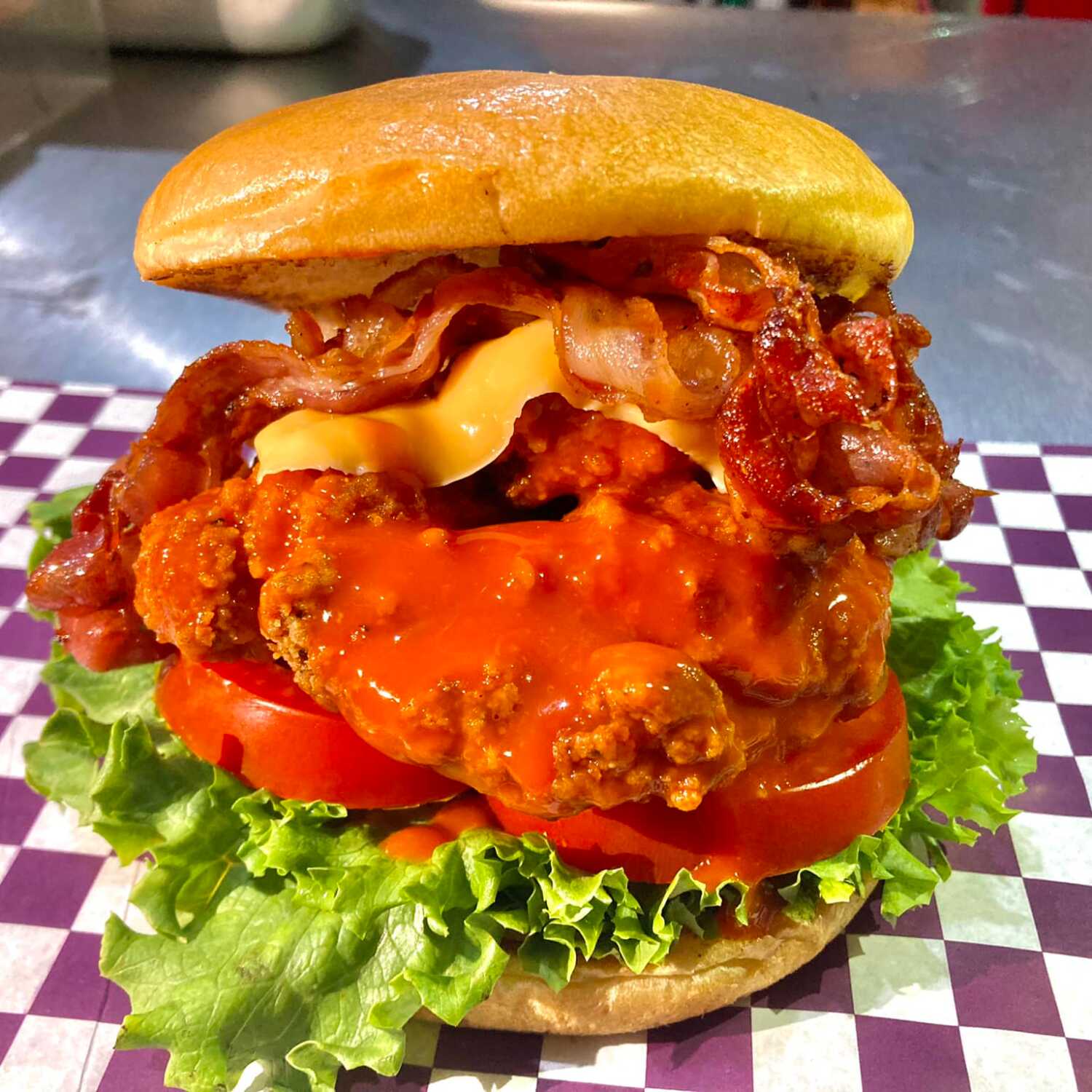 Bufalo Chicken Burguer