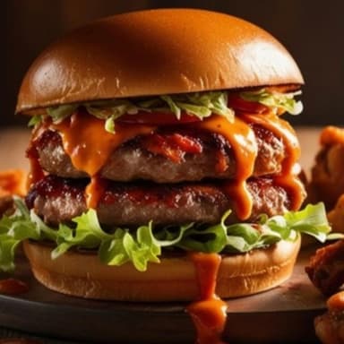 Hamburguesa Doble