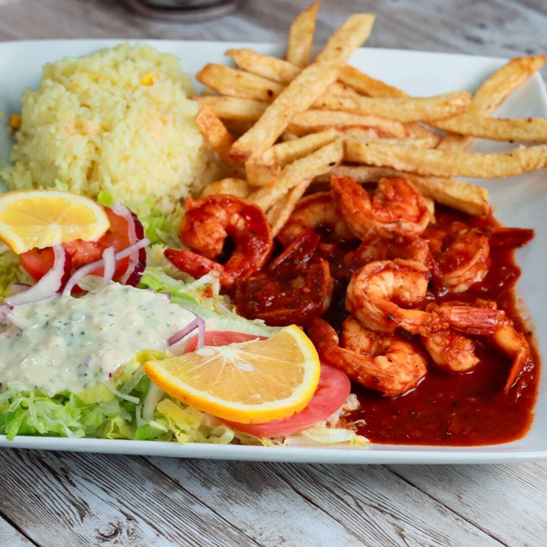Camarones a la Diabla