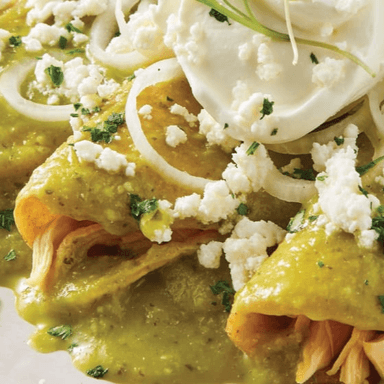 Enchiladas verdes 4 pz