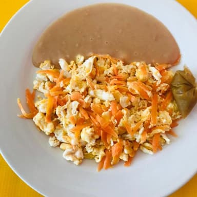 Huevos con Zanahoria