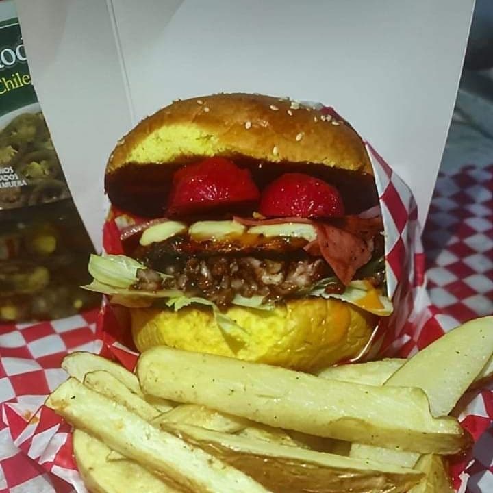 Hamburguesa con Asada