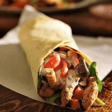 Burrita de pollo